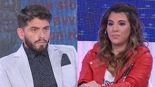 Gianinna Maradona y Diego Jr se cruzaron por primera vez en vivo