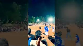 Footage of the football gallery collapsing in Kerala wandoor