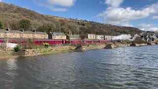 Steam at Bowling Harbour 30/3/22