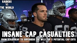 INSANE NFL CAP CASUALTIES: From Scrapheap to Superhero The NFLs Top 5 Potential Cap Cuts!