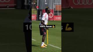 Sadio Mané • FIRST training 💪 @FCBayern