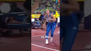 lina muze javelin thrower #javelinthrow 65 मीटर जैवलिन गर्ल्स