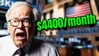 Warren Buffett: 💰 Live off Dividends Quickly! (US$ 4,400/month) 💸