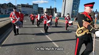 Lisburn Young Defenders  @ UDR2 Memorial parade 2023