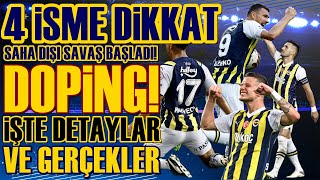 SONDAKİKA Skandala ve Kaosa Hazır Olun! Fenerbahçe Doping! İşte İddialar ve Cevaplar...