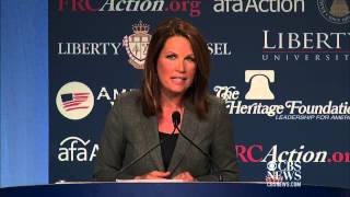 Bachmann: Obama "most dangerous president" on foreign policy