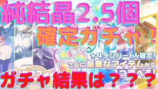 【プロセカ】純結晶2.5個確定、、神ガチャを引く！！【ハピネスパッケージガチャ】