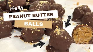 Peanut Butter Balls (but healthier so we can eat them more often! 😉🙌🏻)