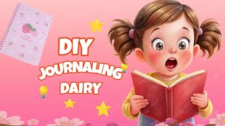 How to make a cute diary/ diy diary | homemade diy notebook| diy journal | Diy| Craft