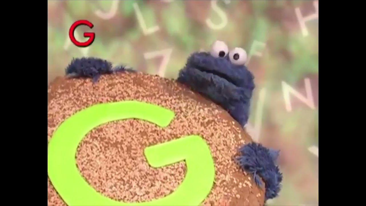 Sesame Street Cookie's Letter Of The Day G FULL - YouTube