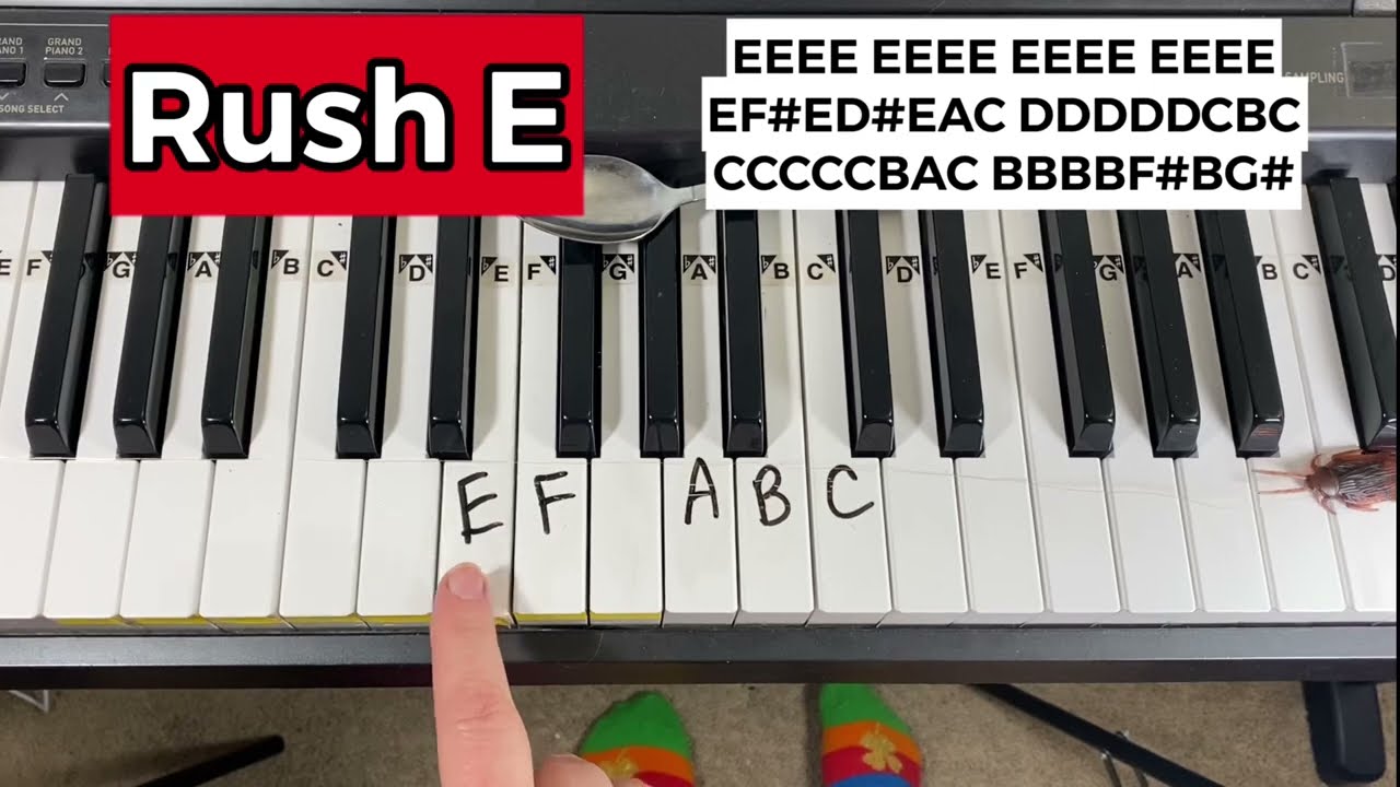 What Is Rush E In Piano | INS.