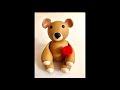 ♥️ Clay with me - how to make a bear/ bhalu | playdoh model craft tutorial. easy DIY