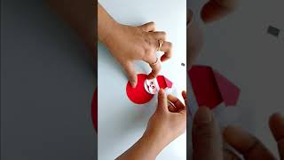 How to make easy Santa Claus | simple Christmas craft idea for school craft | new paper Santa Claus