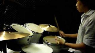 Drum Set Rhythm Pattern Example - Samba