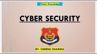 Cyber security- PUNJAB SUB INSPECTOR EXAM 2021- Computer knowledge- Cheenu Sharma