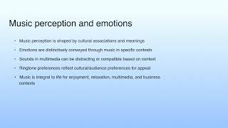 Medium Summary | Lecture 13: The Aural : Its relevance and Impact