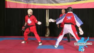 2017 - Canada vs USA - Men's Team Fighting Gold Medal Match - WKC World Championships