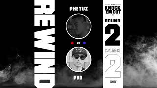 KNOCK 'EM OUT (2012) : PHETUZ vs P9D (ROUND 2) | RAP IS NOW