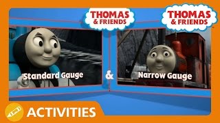 Narrow or Standard Gauge? | Play Along | Thomas \u0026 Friends