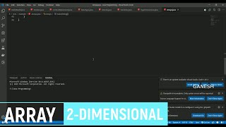 Arrays In Java Program | Array Two Dimensional in Tamil