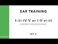 I-iii-IV-V or I-V-vi-iii Chord Progressions (Ear Training) | Set 2