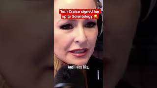 Tom Cruise signed her up for Scientology #shorts