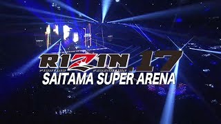 【PV】RIZIN.17 対戦カード発表動画