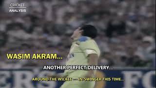 HD Wasim Akram 1992 World Cup Final - 2 Wickets in 2 balls | Best swing by wasim akra.
