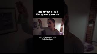The ghost punished the greedy woman #shorts #movierecap #recap #viral