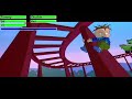 The Rugrats Movie (1998) Reptar Wagon Ride with healthbars