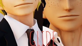 【MMD】 『ワンピース』 GLIDE