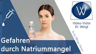 Natriummangel durch Hitze, Schwitzen \u0026 zuviel Flüßigkeit - Gefahren durch zu wenig Natrium