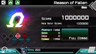 【2025 First BOSS】Reason of Fallen (GIGA 15) OMEGA rank ALL PERFECT!!! 1000000pts. Ω #dynamix