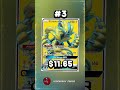 top 5 zeraora pokemon cards shorts zeraora top5