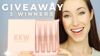 KKW X KYLIE COSMETICS | GIVEAWAY, SWATCHES, & REVIEW | ALLIE G BEAUTY