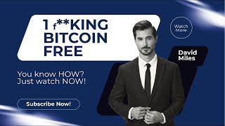 ⚡️ How to Get 1 BITCOIN for FREE – Step by Step (Even if You're no Experience) Just 1 Minute!