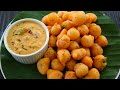 10 நிமிடத்தில் குட்டி போண்டாவும் சட்னியும் ரெடி | bonda in Tamil | evening snacks in Tamil | snacks