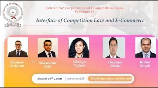 NALSAR Centre for Corporate and Competition Law  | Interface of Competition Law and E-Commerce