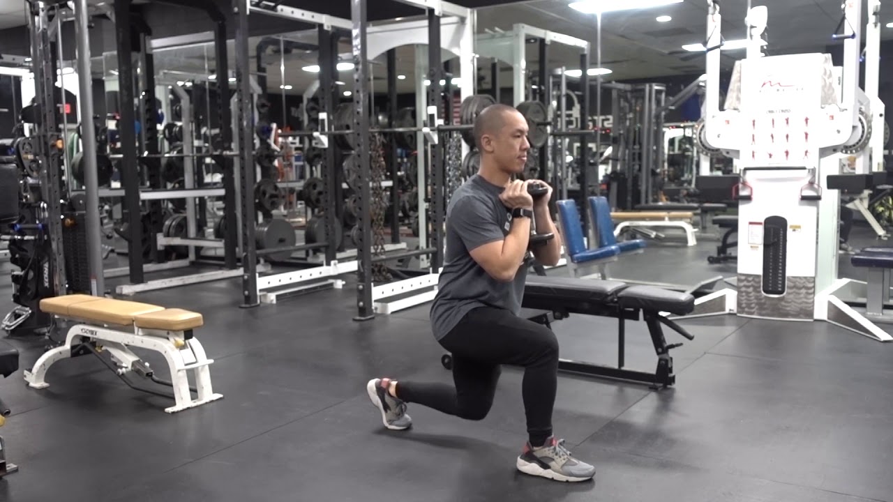 Goblet Split Squat Youtube