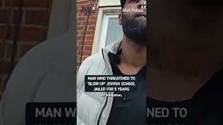 Tavius Jean Charles has been jailed for 5 years after he made antisemitic threats 🔴