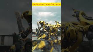 Bumblebee vs Thanos Final Fight Scene #Shorts #Transformers #Avengers