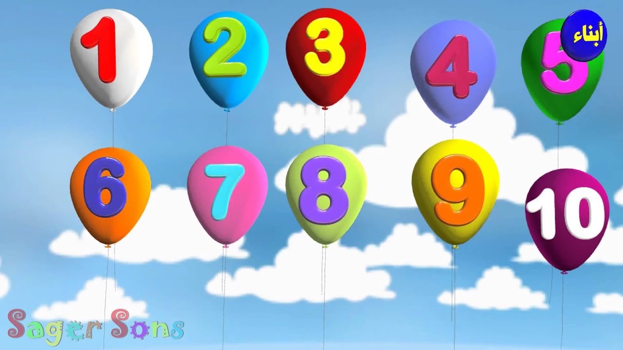 The Numbers Song | Collection | Learn To Count From 1 To 10 - Nursery ...