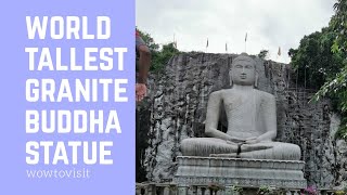 World's tallest granite Samadhi Buddha statue