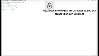 Python Programming Language Part 3 Drawing a square (Using a turtle)
