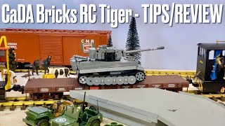 Casselman ON: CaDA Bricks Radio Control Tiger Tank -TIPS \u0026 REVIEW (Please like, sub, comment, share)