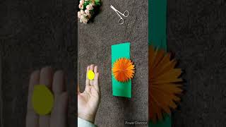 How to Make Easy Paper Flowers For Kids #shorts #crafts #malayalam