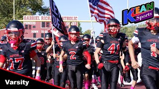 DJFL - The Melvindale Jr. Cardinals vs The Grosse Ile Jr. Devils |Varsity - Michigan