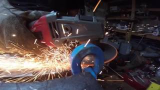 Peweg 1/2 inch grade 120 angle grinder test