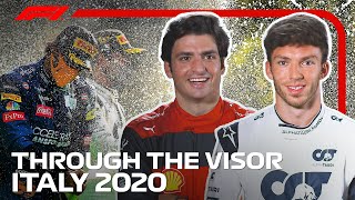 Pierre Gasly and Carlos Sainz's Battle For Maiden Win | Through The Visor