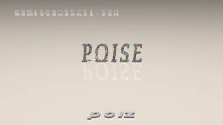 poise - pronunciation + Examples in sentences and phrases